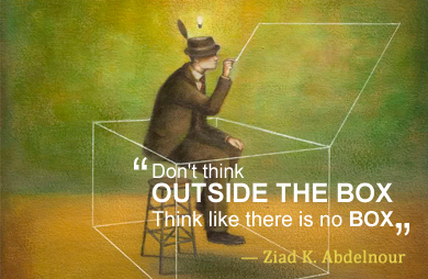Ziadkabdelnour Quotes_DONT think outsidebox