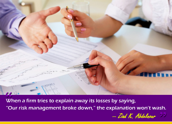 ziadkabdelnour Quotes- Riskmanagement